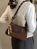 Diseño de Nicho Casual Elegante Bolso Cuadrado Pequeño Bolso de Moda Tendencia para Mujer Invierno 2025 Nuevo Bolso de Hombro Único Cruzado