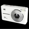 Câmera Digital Popular de Alta Definição Transfronteiriça Pixel 4K CCD Câmera Mirrorless Amigável para Estudantes Câmera Compacta para Gravação de Fotos e Vídeo