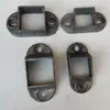 Suporte de Tampa de Alumínio, Suporte de Tampa Quadrado de Liga de Alumínio com Furo Escareado, Suporte Base para Acessórios de Guarda-Corpo de Aço Zincado, Conexão de Acessórios para Cercas