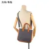Bolso Cruzado de Hombro Único con Diseño Nuevo Original, Lona con Cuero Genuino, Bolso Versátil de Gran Capacidad para Viajes Diarios para Mujeres, Disponible para Dropshipping