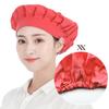 Gorro de Comida Xuanzhixin Gorro de Chef de Cocina Malla Transpirable Taller a Prueba de Polvo Gorro de Trabajo de Catering Ajustable Verano Hombres y Mujeres