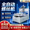 Máquina automática de aparafusar com travamento automático de estação dupla tipo coordenada máquina automática de aparafusar equipamento automático de aparafusar tipo sopro