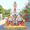 El templo del rey dragón en el sureste y noroeste del templo del rey dragón suministra estatuas de Buda grandes de 1.3 metros 1.6 metros 2 metros de plástico reforzado con fibra de vidrio de resina al por mayor