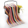 Toalla Pequeña Rayada de Colores, Trapo de Cocina, Paño para Platos, Mantel Individual, Toalla de Mano Absorbente, Toalla de Limpieza, Toalla Facial
