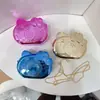 Bolso de Noche de Venta Caliente Transfronterizo, Bolso Cámara Acrílico Color Sólido Brillante, Monedero Compacto Exquisito, Bolso para Niños, Bolso Cruzado