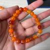 Pulseira de Ágata de Cristal Natural Mais Vendida de Donghai Pulseira de Contas Tecida à Mão para Homens e Mulheres Presente de Aniversário para Casal