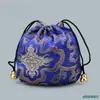 07Jn Bolsa de Brocado Bolsa de Estilo Antiguo para Cuentas de Oración Budista Bolsa para Pulsera, Bolsa Cultural, Bolsa de Embalaje, Bolsa Pequeña de Brocado, Bolsita