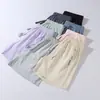 Verano Nuevo Pareja Alta Elasticidad Seda de Hielo Secado Rápido Pantalones alta calidad Multicolor Combinan con Todo Holgado Anti-ultravioleta Correr Volumen