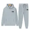 Conjunto de Dos Piezas de Sudaderas con Capucha de Manga Larga y Pantalones Deportivos Casuales para Hombre y Mujer, Transfronterizo para Primavera y Otoño, Amazon Europeo y Americano
