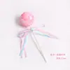 Decoración de Bandera para Pastel de Cumpleaños Tarjeta Insertable Lentejuelas Bola Redonda Paleta de Caramelo Adornos para Hornear Decoración de Mesa de Postres