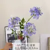Ventas directas del fabricante: flores artificiales para boda, flores de junco de 3 cabezas, hortensias, arreglos florales para banquetes de hotel de bodas, flores falsas decorativas