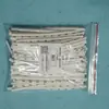 Suministro de fábrica tubo termorretráctil de impresión blanca manguito retráctil anillo de marca de línea anillo de identificación