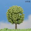 Material para Maquetas de Construcción Árbol de Paisaje Árbol para Maquetas de Planificación Árbol de Navidad Árbol de Bola Verde