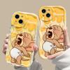 Adecuado para Funda de Teléfono Apple 14Promax Iphone15/13 Ratón de Dibujos Animados Lindo 12 Funda Blanda de Silicona 17/16