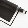 Ropa Floral Papel de Envoltura de Flores Impermeable, Marco Simple de Luna Hielo Agua Borde de Película Opp, Materiales de Empaque de Película de Gelatina Semitransparente ¡Ahora Disponibles!