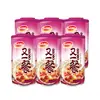 Gachas de ocho tesoros Daliyuan con longan, frijol rojo y arroz negro 360g * 6 latas de sustituto nutritivo del desayuno, comida instantánea para la cena