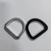 Hebilla en forma de D accesorios de aluminio de aviación metálicos fábrica directa de hebillas D suministro para mascotas ferretería para equipaje