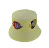 Sombrero de Pescador para Niños Verano Nuevo Sombrero de Sol Estampado de Dibujos Animados Sombrero de Excavador Sombrero de Sol para Bebé Venta al por Mayor T494