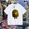 Tong Tong Tong Homem Palito Roupas Meninos e Meninas Camiseta Manga Curta tungtungsahur Transfronteiriço Montanhas e Mares Sutra Tops