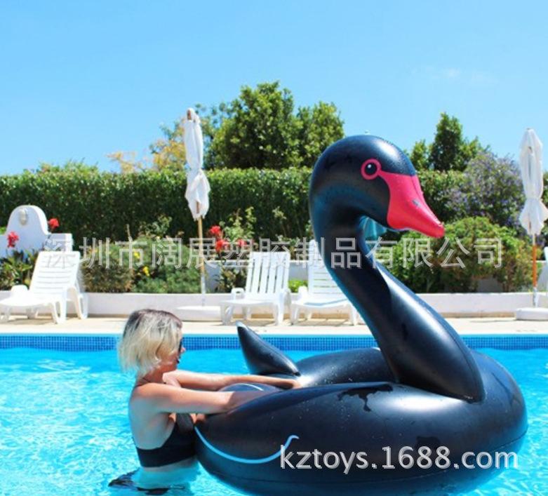 黑天鹅游泳圈 (12)
