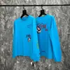 Versión Correcta Cro CH Algodón Puro de Alta Calidad Camiseta de Manga Larga Estampada para Hombre y Mujer Venta al por Mayor Artículos en Stock Venta al por Mayor Europea Americana Explosivo