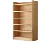 Estantería de Madera Maciza, Estante de Almacenamiento de Pie, Gabinete Estrecho de Pino Puro, Gabinete de Almacenamiento para el Hogar Infantil, Librero Sencillo para Sala de Estar