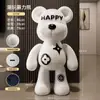 Decoración de Sala de Estar Oso Violento de Moda, Adorno de Pie de Gama Alta y Elegante Junto al Mueble de TV, Regalo de Inauguración de Casa