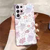 Color Macarrón Norteamericano Caricatura Linda Medusa Galaxia Oceánica S26 Funda de Teléfono Linda S25+ Cubierta Protectora