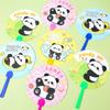 Abanico de Mano de Dibujos Animados Verano Venta Caliente Abanico de Mano de Panda Puesto Callejero Recompensa Abanico de Dibujos Animados Guardería Pequeño Regalo Al Por Mayor