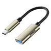 Cable Adaptador Dos en Uno Otg Transfronterizo Tipo-C a USB Cable de Conversión Multifuncional Conversión Multi-Interfaz Android