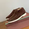 Mocassins femininos de cano alto, sapatos casuais sem cadarço, botinhas casuais retrô, sapatos casuais para casais