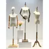 Maniquí de tienda de ropa, accesorios, maniquí de medio cuerpo femenino, versión coreana, estante de exhibición para tienda de ropa de mujer, maniquí de cuerpo entero humano, estante para maniquí de vestido de novia