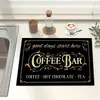 Tapete para Máquina de Café Estilo Americano Transfronteiriço Tapete Drenante para Bancada Tapete de Mesa Absorvente de Terra de Diatomáceas Secagem Rápida Isolamento Térmico Porta-Copo