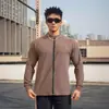 Nueva Camiseta Polo de Entrenamiento para Hombre De Rong Muscle Fitness para Baloncesto, Hermanos, Deportiva, Holgada, Manga Larga, Top para Cabello