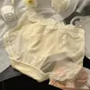 Calcinhas de Renda Cetim Sexy Sem Costura Estilo Americano para Mulheres, Forro de Seda, Respiráveis, Cintura Média, Controle de Barriga, Levanta Bumbum Calcinhas Femininas