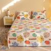 Sábana de Tela Gruesa y Rugosa para Cama Individual, Adecuada para Dormir Directamente en la Cama, para Dormitorio Estudiantil, Sábana Individual, Uso en Casa, Cubierta para Cama Doble