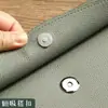 Bolsa de Archivo de Cuero A4 Bolsa de Archivo de Contrato para Oficina de Negocios Maletín Impermeable Engrosado Logotipo Imprimible para Pedidos