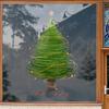 Decoraciones Nuevas de Navidad Transfronterizas, Pegatinas Estáticas de Árbol de Navidad para Ventana, Pegatinas para Puerta de Vidrio de Arreglo de Escena, Amazon