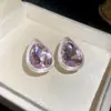 Brincos Europeus e Americanos com Studs de Diamante em Formato de Gota Escovados, Brincos Vintage Estilo Corte, Luxo Leve, Moda de Alta Qualidade, Brincos Elegantes para Mulheres