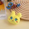 Broche Boneca de Pelúcia Coelho Desenho Animado Algodão Recheado Acessórios DIY Presilha de Cabelo Lenço Chapéu Acessórios Pingente Roupas