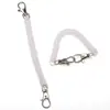 17-18cm Anel de Telefone de Plástico Chaveiro Retrátil DIY Artesanal Anel de Fivela de Suspensão Criativa para Bolsa Material de Anel