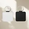 Frete Grátis Chaveiro de Transferência de Calor por Sublimação Couro PU Padrão Lichia Impressão Personalizada Padrão Personalizado Logotipo Pequeno Pingente