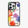 Funda de Teléfono Creativa de Graffiti Todo Incluido Anticaídas Adecuada para iPhone 15 Pro Panel Trasero Magnético Apple 14Pm Personalizada para Mujeres
