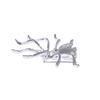 Broche de araña de aleación único con diseño de nicho de personalidad exagerada europea y americana, joyería que combina con todo, estilo diario para mujer.