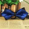 Novo em estoque gravata borboleta masculina multicolorida de poliéster para casamento casual de negócios Shengzhou fabricantes atacado de longo prazo