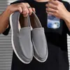 Novos Sapatos Mocassins Masculinos de Verão, Estilo Minimalista Moderno, Versáteis e Elegantes, Respiráveis, Casuais, para Trabalho e Deslocamento, Slip-On