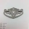 72X44mm Manija Hueca de Aleación de Zinc Caja de Joyería Caja de Brocado Manija de Cajón Caja Antigua Accesorios para Cajas de Muebles