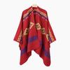 Xale Bohemian com Franjas Quente e Espesso para Outono e Inverno Masculino Capa Fotográfica de Comércio Exterior da Amazon Capa Lenço de Uso Duplo