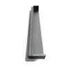 25-placa alça de fivela oculta embutida porta de guarda-roupa alça oculta de liga de alumínio alça de armário em forma de L plug