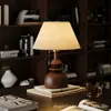 Luminária de mesa de designer em madeira de freixo branco estilo meados do século, adequada para quartos, mesas de cabeceira, salas de estar e escritórios, criando uma atmosfera ambiente